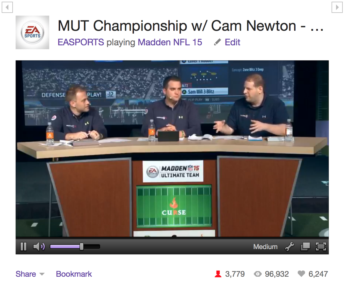EASPORTS_MUT's tweet photo. #FlashbackFriday
#MUTInvitational
@Sgibs7 @EASPORTS_AJ @RG_Madden @CameronNewton https://t.co/yUvcA8b0x2
