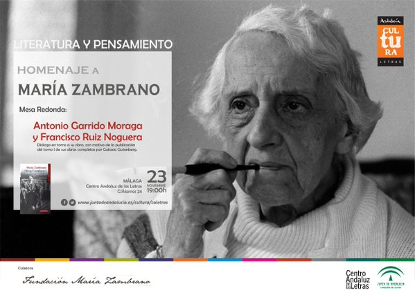 Operisima's tweet photo. #LiteraturayPensamiento: Homenaje a #MaríaZambrano
https://t.co/AuUJvNL50D @FMariaZambrano @MZambrano_ @razonpoetica https://t.co/iQyXvO7ei0