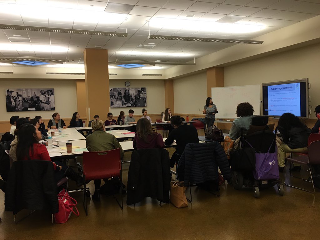 Domitila_S's tweet photo. @BayLegalJustice presenting at @SFMFoodBank #CalFreshOutreach coalition today. Thanks @stanthonysf for hosting. https://t.co/eevh9Mmw9g