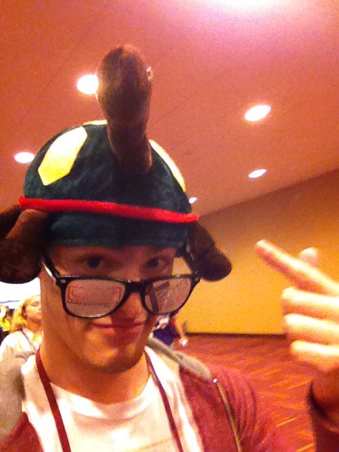 GorzneySwag's tweet photo. NCYC! #turtlehat #awesome https://t.co/5PwAjwjDXH