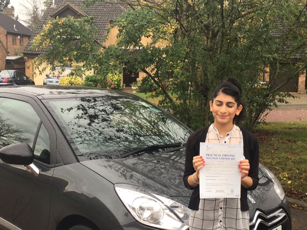 AAdrive's tweet photo. Congrats @anjni93 passing #drivingtest 17/11 with @mcvilla1874 of #AdriveTuition at #Northampton DTC https://t.co/42UUIMBLKa
