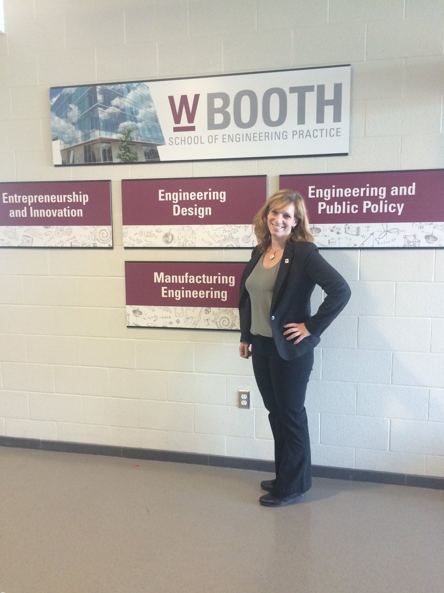 WBoothSchool's tweet photo. Big #changes at #WBooth! Marketing strategist @mcivorda is showing off our new #branding initiatives! #MacEng https://t.co/Wd6WeLt6WS