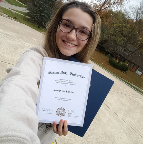 springarboru's tweet photo. Chance to win a $1K scholarship! Apply to SAU. Post a pic of your admittance package & #springarborpicme by Nov. 30. https://t.co/zKf2eq4sRb