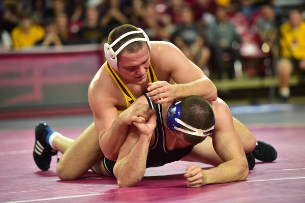 TheSunDevils's tweet photo. Good luck to @ASUWrestling at Ohio State today! #EmbraceTheChallenge https://t.co/5faXdWOEqk