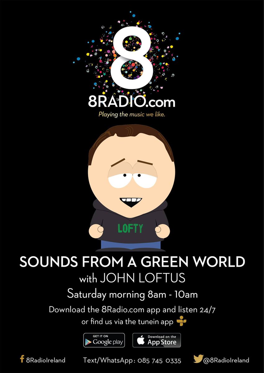 <a href="/8RadioIreland/">8Radio</a> Sat 8-10 am for the best in new Irish music with <a href="/MorAndMar/">Morrissey & Marshall</a> <a href="/bboygrip/">Best Boy Grip</a> <a href="/Saint_Sister_/">Saint Sister</a> <a href="/LoopCulture/">Loop Culture</a> &amp;..