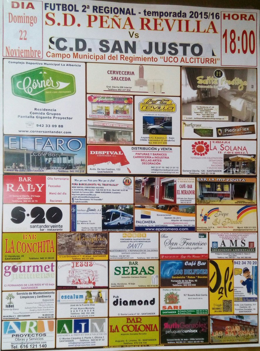 AJiennenseCant's tweet photo. En @AJiennenseCant aparte de apoyar al Viejo Racing también apoyamos al equipo de nuestro barrio, S.D. Peña Revilla. https://t.co/ZO6e9O2QJP
