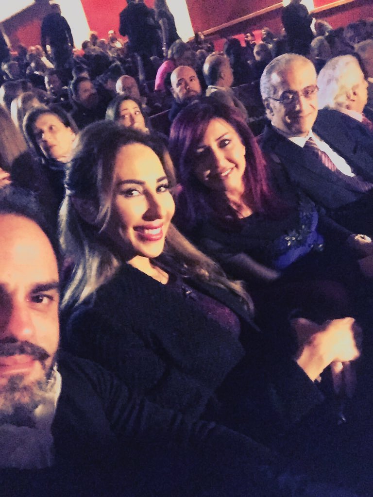 في حفل افتتاح مسرحية " بنت الجبل" ل روميو لحود ..
@BassemRizk <a href="/ZChoueiri/">Ziad El Choueiri</a>