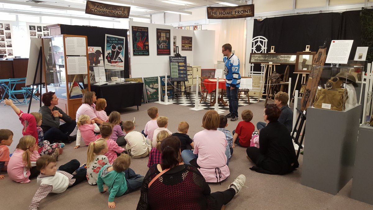 ClarMuseum's tweet photo. Thanks to Mrs Rook's kindergarten class for being such great participants! #ClaringtonMuseums #historyisforeveryone https://t.co/MRvxKdThk6