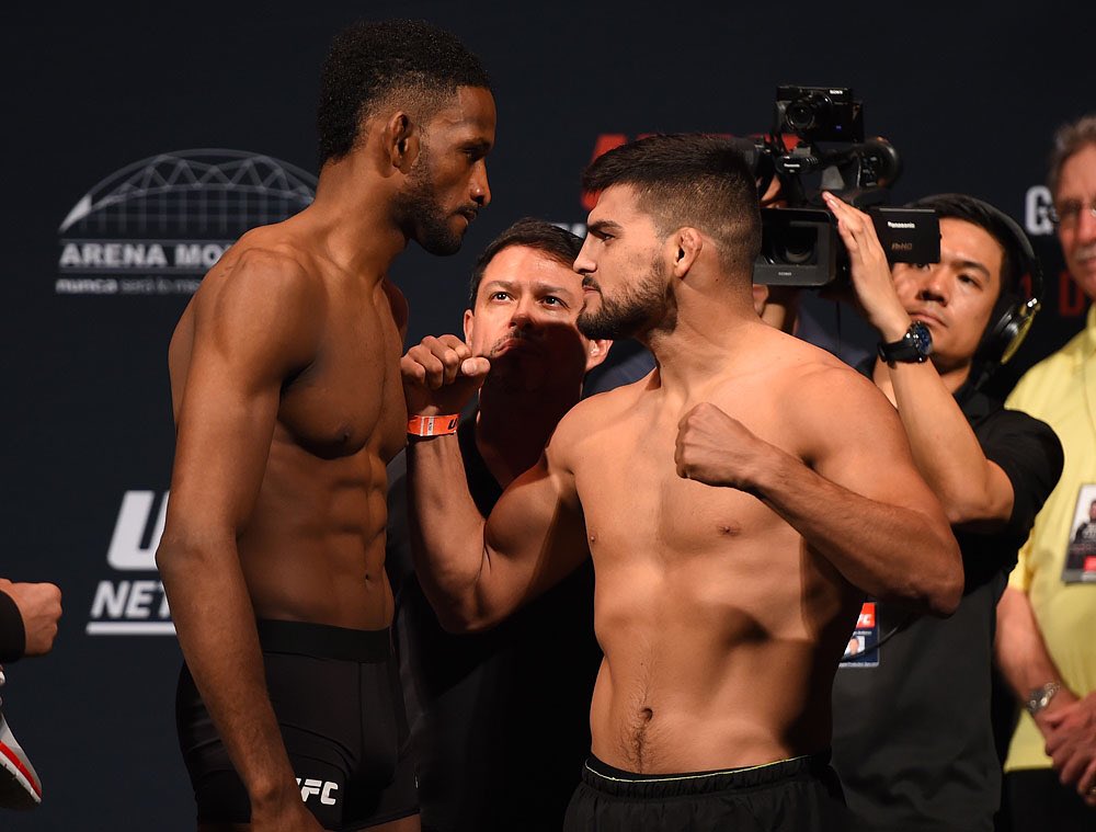 danawhite's tweet photo. MAGNY vs GASTELUM!!! Tomorrow night on @FS1 https://t.co/onv6THhSWb