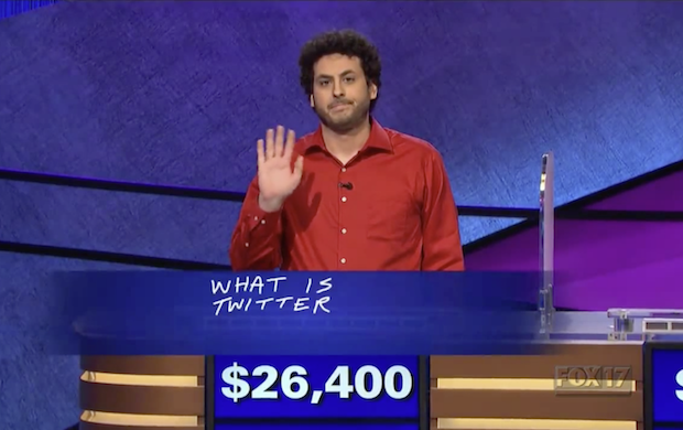 HiddenRemote's tweet image. Who is Alex Jacob? The winner of #Jeopardy #ToC2015 is a super interesting guy. HERE: hiddenremote.com/2015/11/20/jeo…