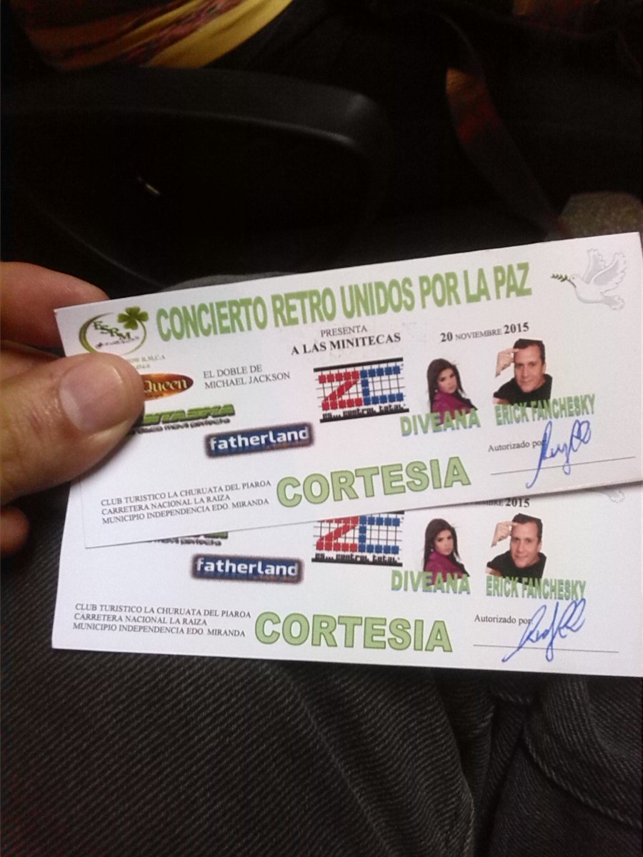 Gonka66's tweet photo. @ErickFranchesky hoy al concierto #SalsaBuena https://t.co/sz7CAaxPJl