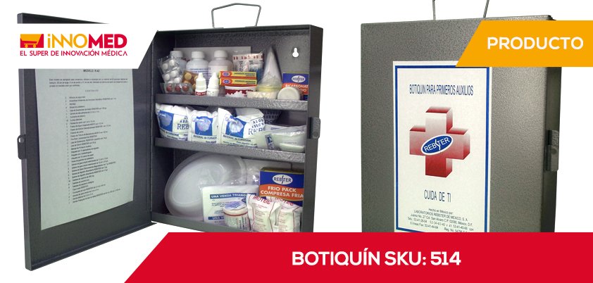 Los botiquines siempre son útiles para atender emergencias de salud. Adquiérelo en: goo.gl/0LPkLF
