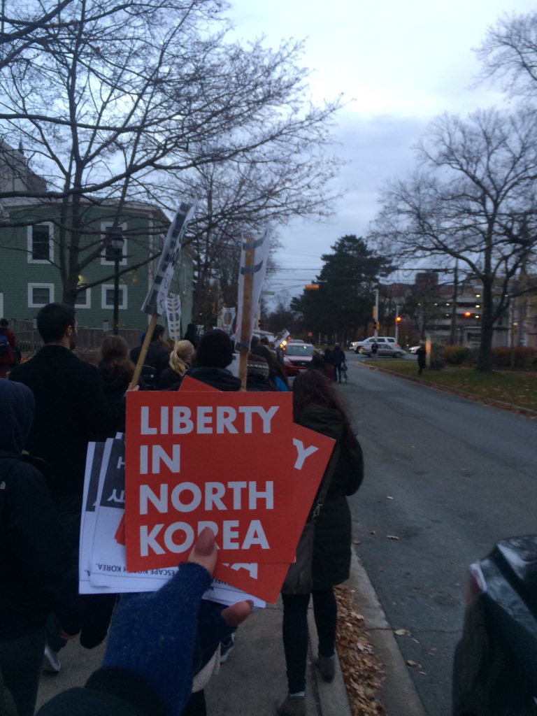 Camp14_Project's tweet photo. Marching in solidarity with victims of the #DPRK's oppressive regime @LibertyinNK https://t.co/SOiX2H2Eum