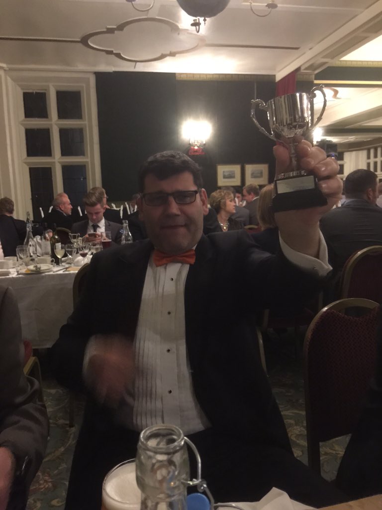 HCCStraydogs's tweet photo. Your award is collected!!! @kemps99 @HarrogateCC @SLMSearchUK @Nidderdale1894 @HCCStraydogs https://t.co/wFuqsSt3aj