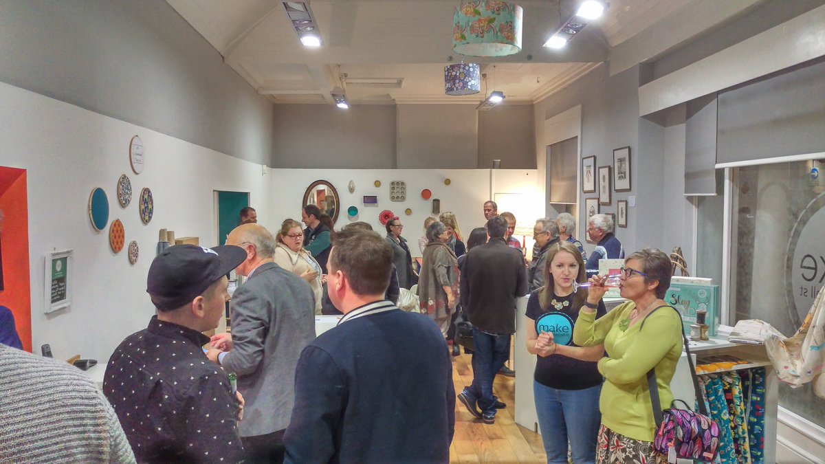 PlymBarbican's tweet photo. Enjoyed @make140vauxhall launch party tonight fantastic array of gifts, great coffee and cake! #NewBusiness https://t.co/cdwffhBj3h