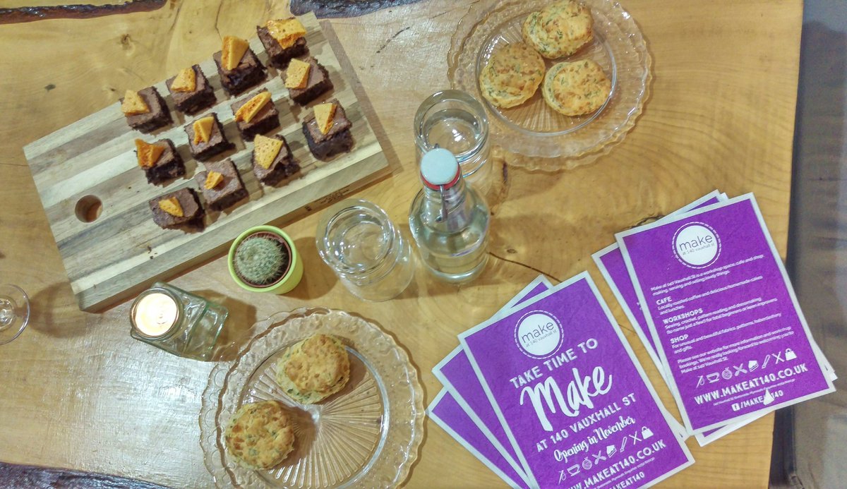 PlymBarbican's tweet photo. Enjoyed @make140vauxhall launch party tonight fantastic array of gifts, great coffee and cake! #NewBusiness https://t.co/cdwffhBj3h