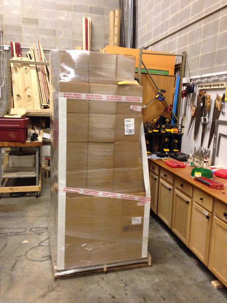 LEDs have arrived #ReedsburgPride