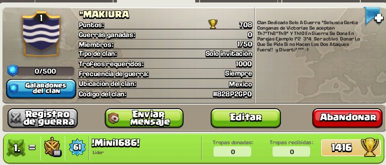 CocUrban's tweet photo. Busco gente para mi clan aquí están los requisitos @LatamFamily @LEYENDASAE_E3 @ClanColosos1 @ULTIMATECOC1 https://t.co/4HJ84Icrzj