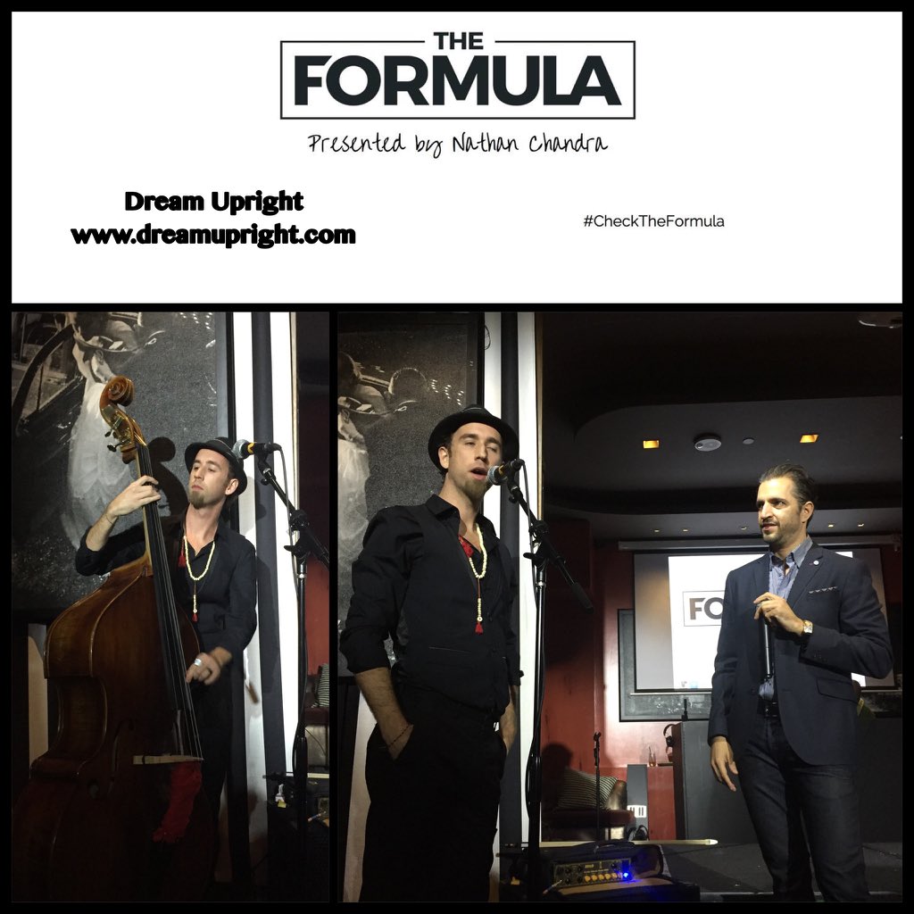 contactthequeen's tweet photo. Dream Upright, thank you for your amazing performance at The Formula #checktheformula @checktheformula @NateChandra https://t.co/dQgaf6Hfa6