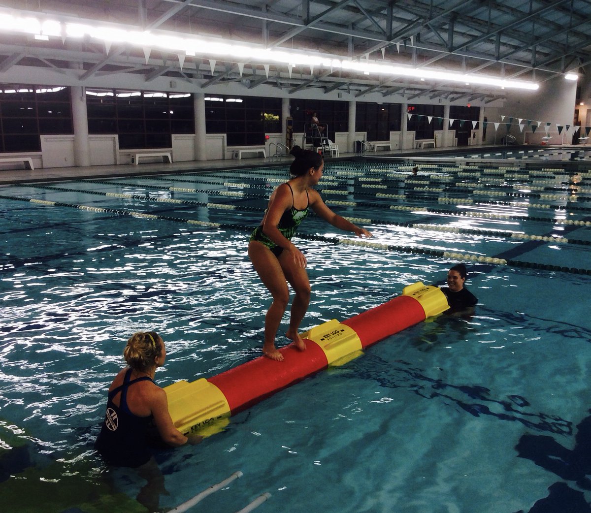 KeyLogRolling's tweet photo. KEY LOG ROLLING, a historic sport for modern aquatic centers!  @AthleticBiz @reilycenter @TulaneNews #ABCnola https://t.co/7948RZxbUT
