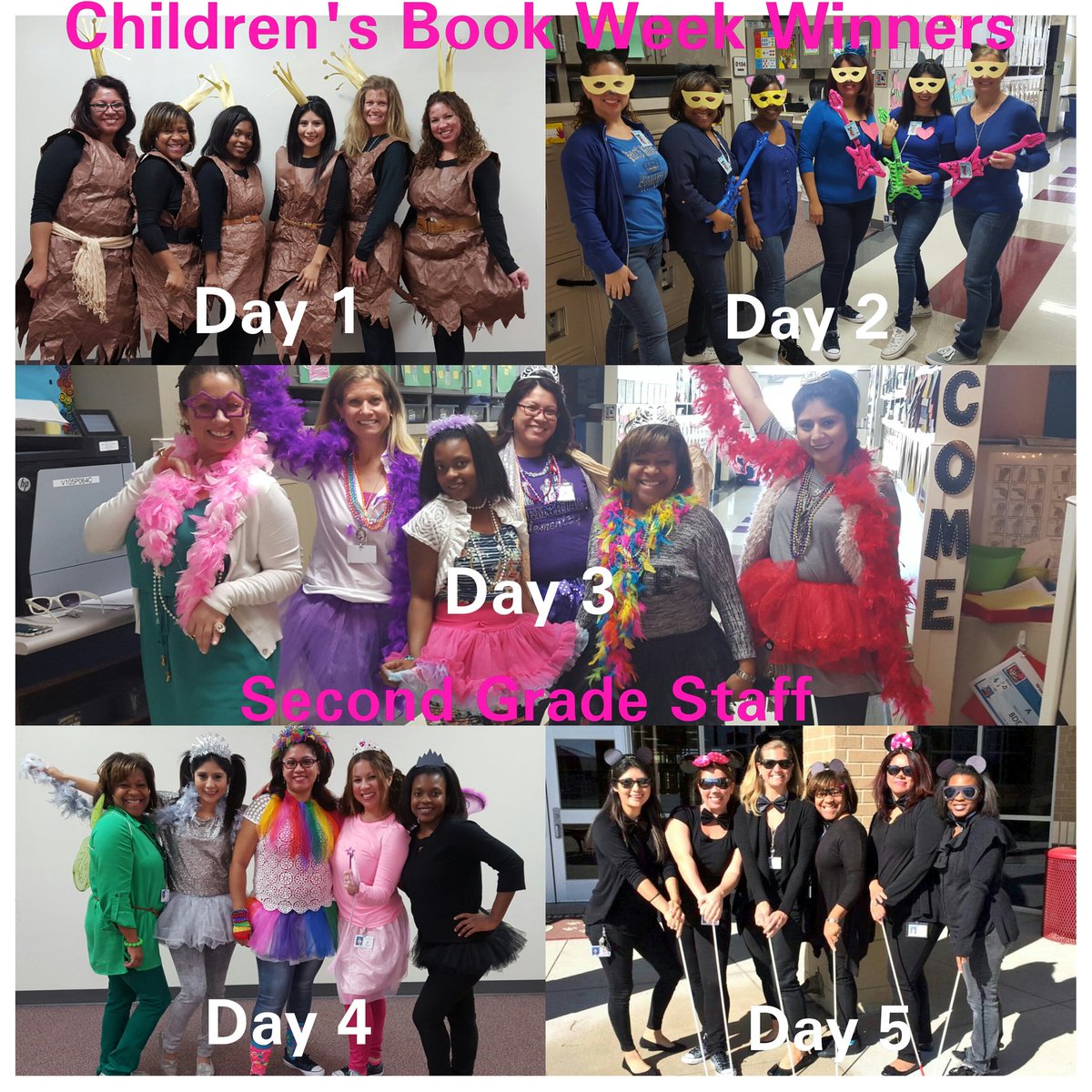 MemorialPISD's tweet photo. 2015 @MemorialPISD Childrens Book Week Staff Participation Winners are @Memorial_Second CONGRATS! #BobcatsCanREAD https://t.co/zFzSsc68es