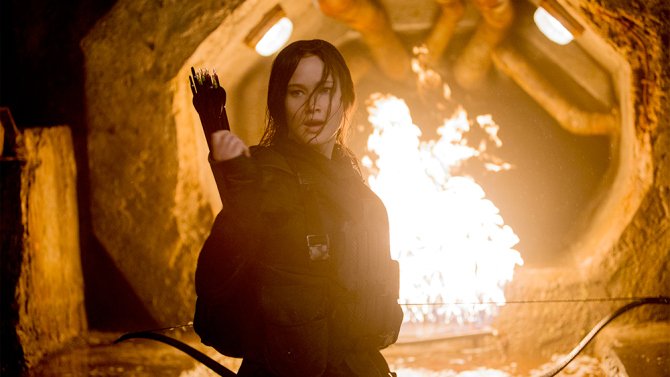 Box Office: #MockingjayPart2 is flying to a $110 million weekend in the U.S. bit.ly/1jbBCZv #HungerGames