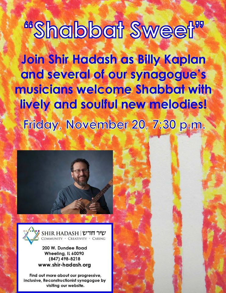 SHIR_HADASH's tweet photo. Tonight Hear Billy Kaplan singers from us and JRC
#BestShulEver #BestSynagogueEver #ShabbatShalom #ShabbatSweet https://t.co/3rDvBPkoaU