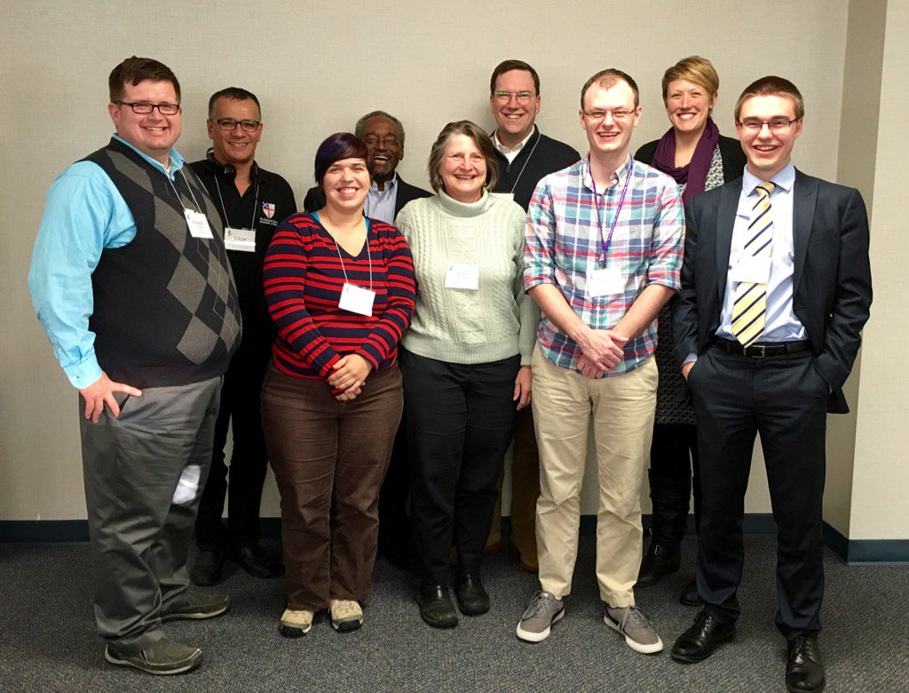 wnknisely's tweet photo. Episcopal Church Social Media for Evangelism task force is off and running. #TECinterim https://t.co/GxtSI258f4