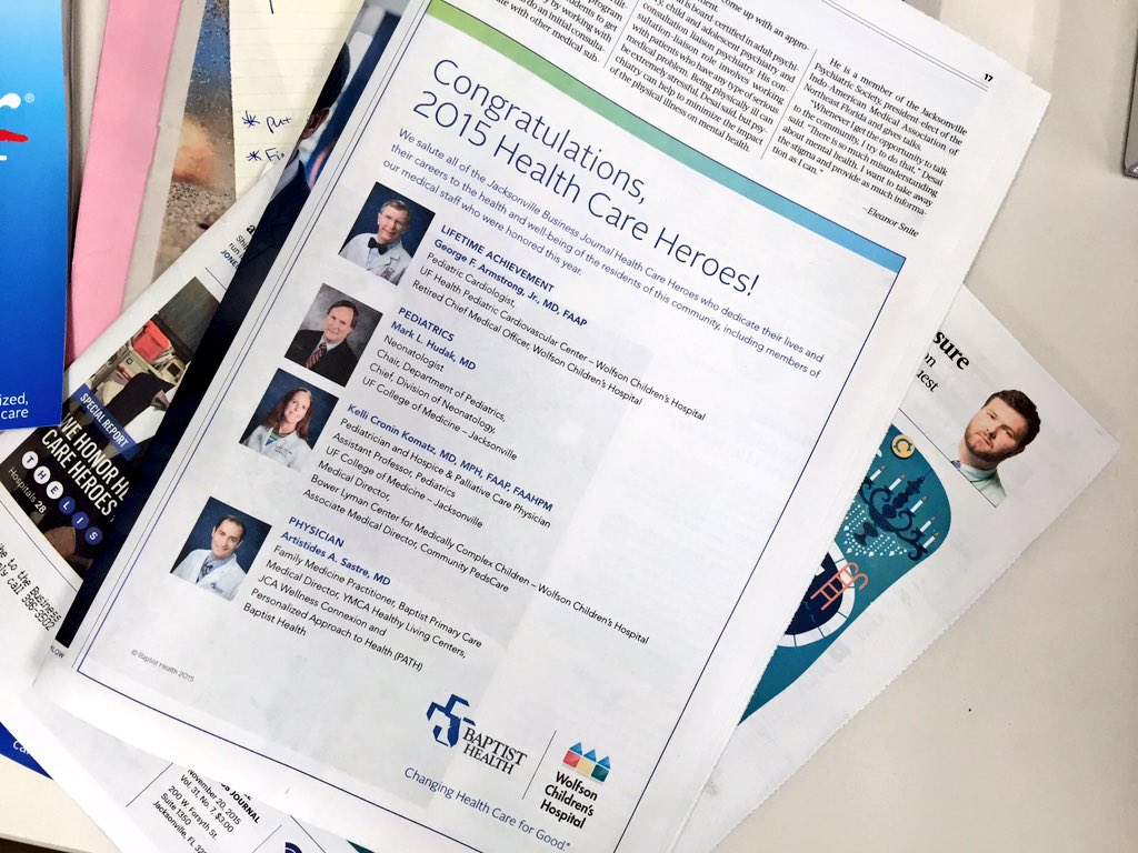 BaptistHealthJx's tweet photo. So proud of our Baptist Health &amp; @WolfsonChildren 2015 Healthcare Heroes! 

#changinghealthcareforgood https://t.co/bMzyUkF4Aa