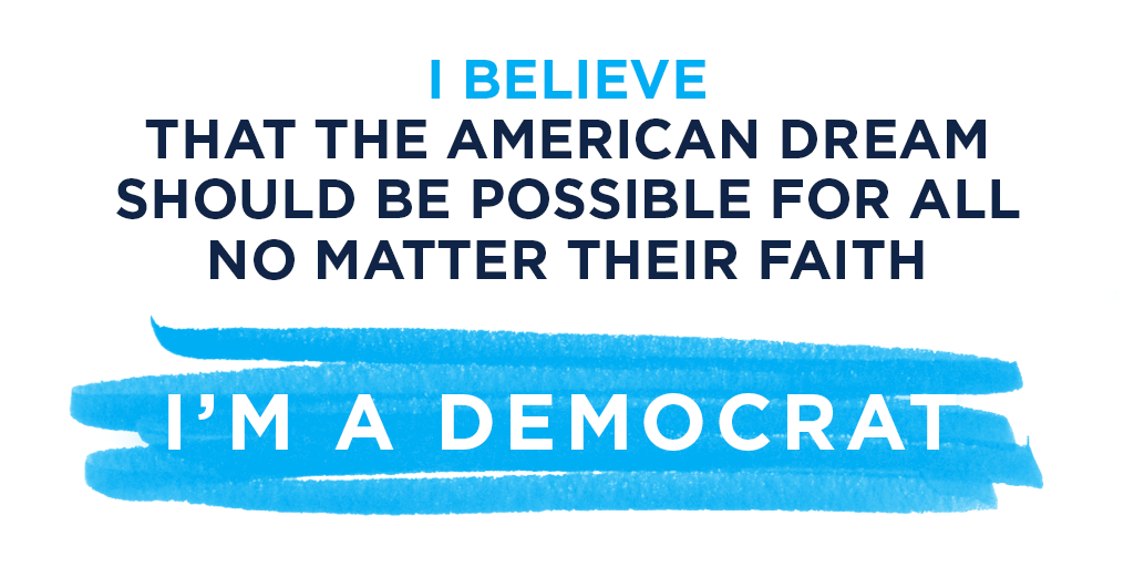 TheDemocrats's tweet photo. Islamophobia has no place in America, but the GOP disagrees: https://t.co/8vn4DWgSFG https://t.co/pwVoW67bXg