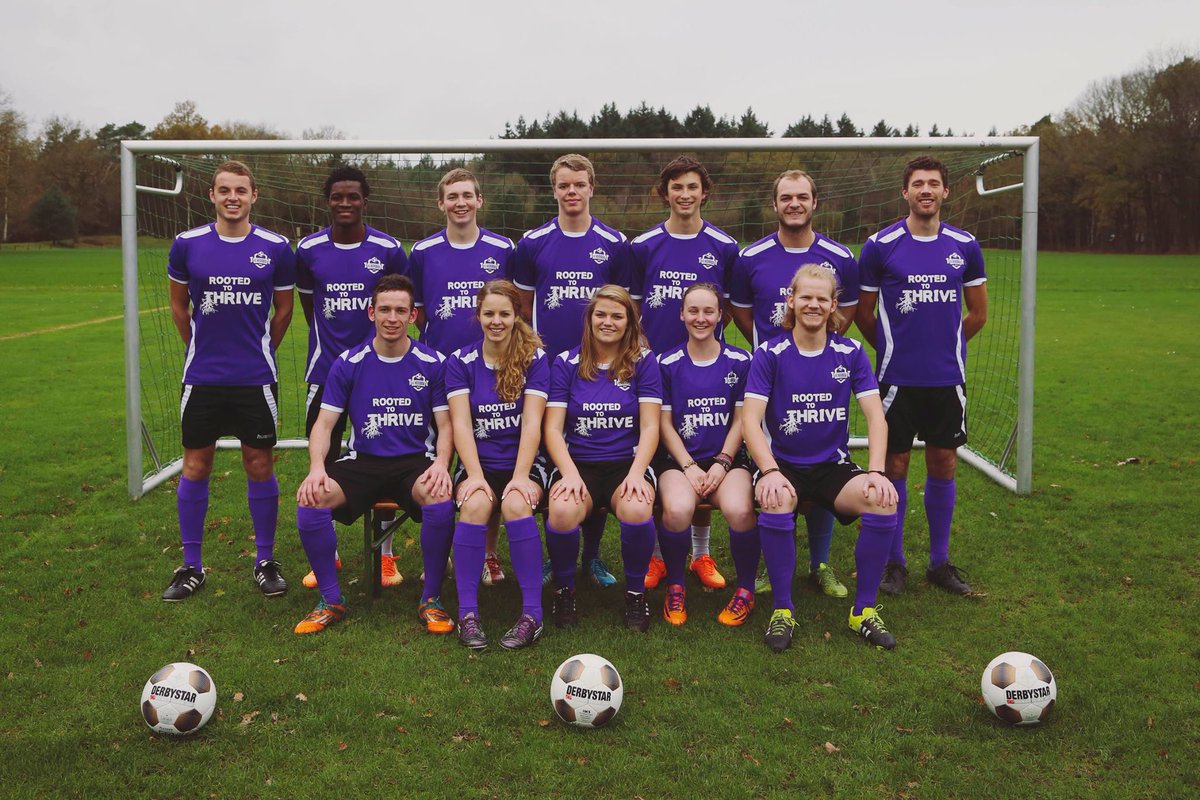 ywam's tweet photo. The official team photo of the Football #DTS outreach at #YWAM Heidebeek→ https://t.co/5jZD7zVxCq #RootedToThrive https://t.co/FBI8pzRFKk