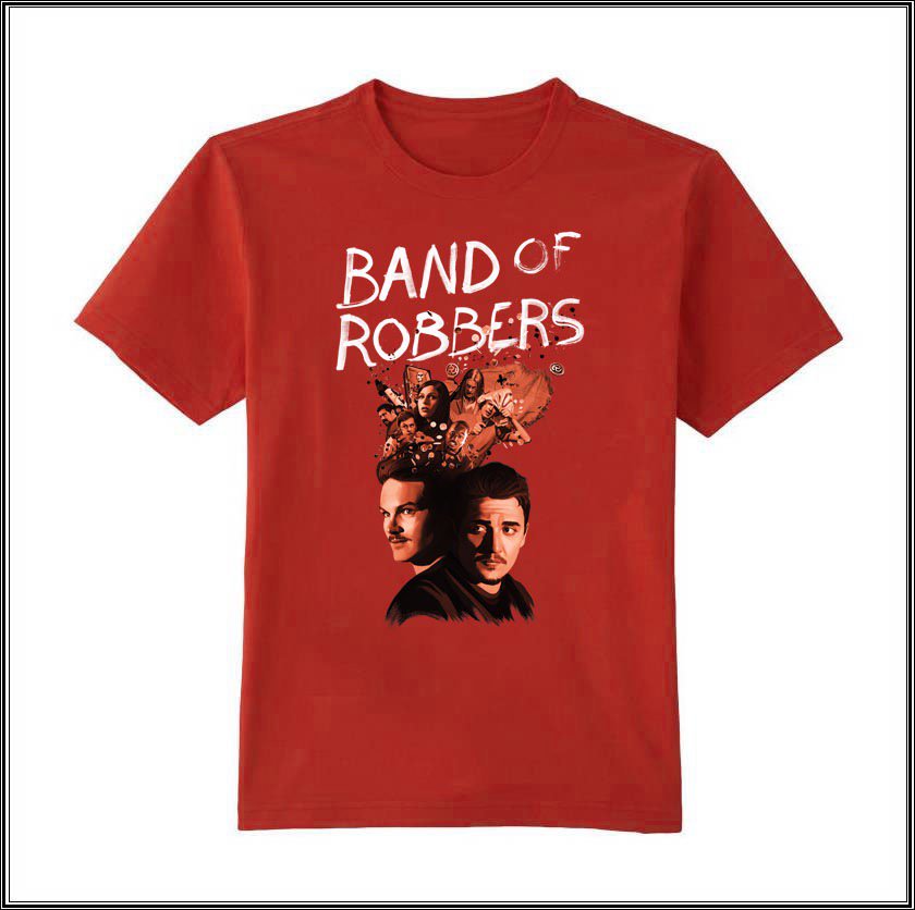 IAmStephenLang's tweet photo. Coming soon....BAND OF ROBBERS. See the movie and wear the sporty T-shirt. #brothersnee #Gublernation https://t.co/jqmKQOcXos