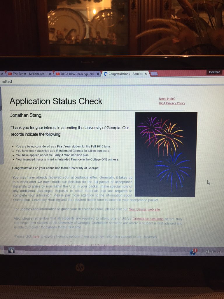 JonathanStang's tweet image. Officially a DAWG #UGA20