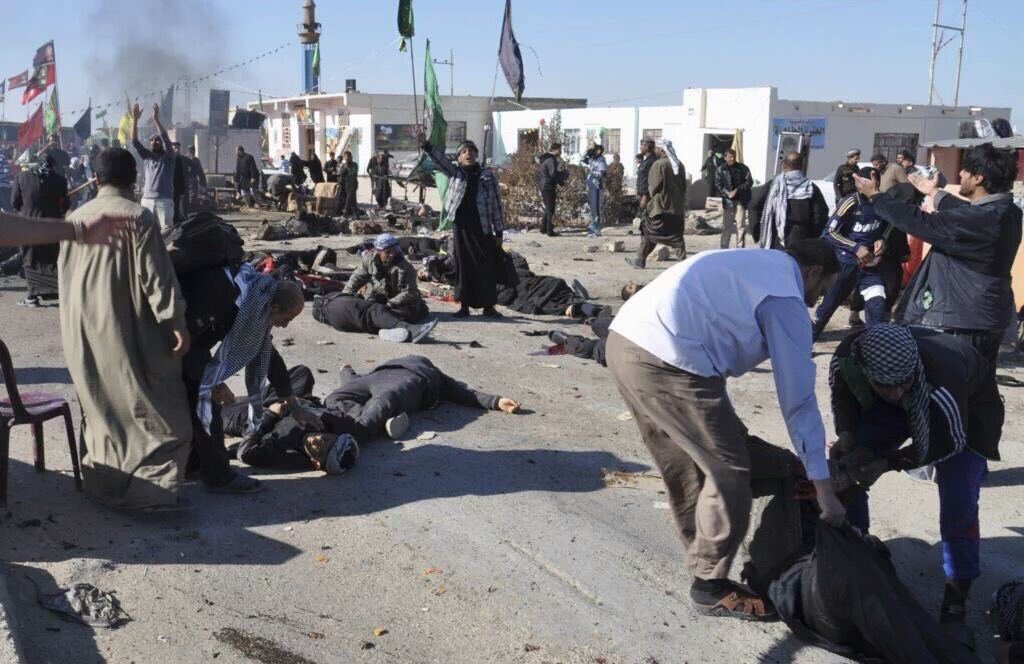 MustafaNajafi's tweet photo. Another day goes by and #Shia are killed outside of a mosque in #Baghdad
I see no hashtags saying #PrayForBaghdad https://t.co/9ZLiTuEhfV