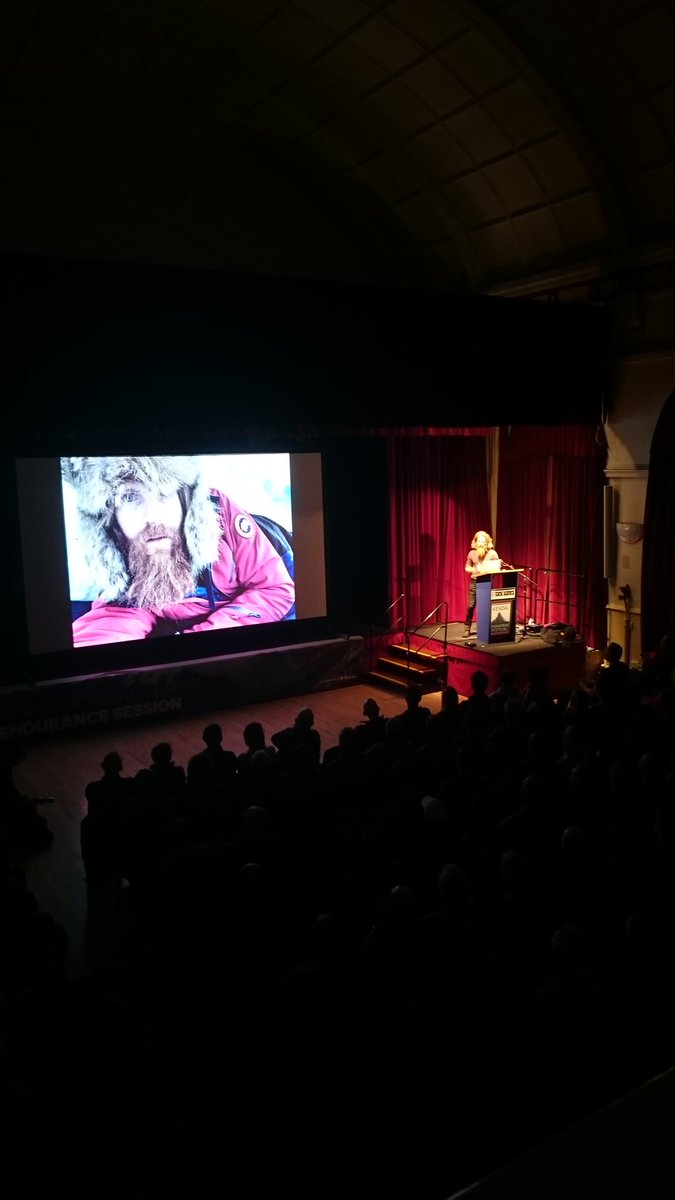 MyOutdoorsRun's tweet photo. .@kendalmountain #Endurancesession @Conway_Sean "at 30 I walked away with a ยฃ1 to my name" https://t.co/mab2bofka6