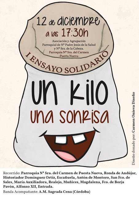 Gentedepaz's tweet photo. "Un Kilo,  una sonrisa"  en la Agrupación Parroquial de la Salud https://t.co/VFT0pYQhf2 https://t.co/befOyAstg3
