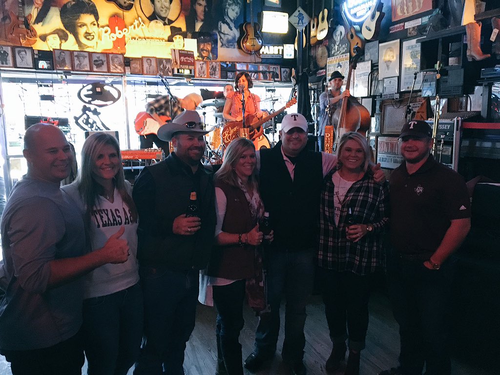 JunctionAggies's tweet photo. The Junction A&amp;M Club representing in Nashville! #AggiesinNashville #BTHOVandy https://t.co/GNQTK22DVx