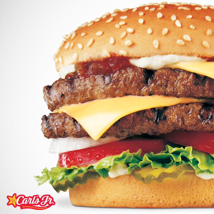 CarlsJrPanama's tweet photo. ¡Like si eres de tus amigos el que come el doble! Doble carne, doble sabor!! #carlsjr #panama #acomerenserio https://t.co/pfo2lELlP3