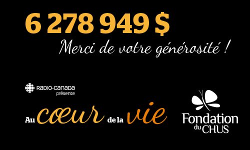 FondationCHUS's tweet image. #Aucoeurdelavie | Merci de contribuer généreusement à la santé et au bien-être des patients du @CHUSherbrooke