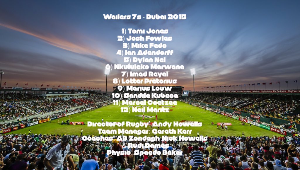 Squad for <a href="/Dubai7s/">Emirates Dubai 7s</a> #hacksaw