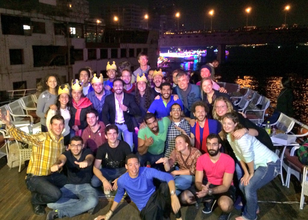 MENAUltimate's tweet photo. An awesome time was had by players from Lebanon, Jordan &amp; Egypt at the tourney party on our boat cruise on the Nile! https://t.co/m0osu83KDa