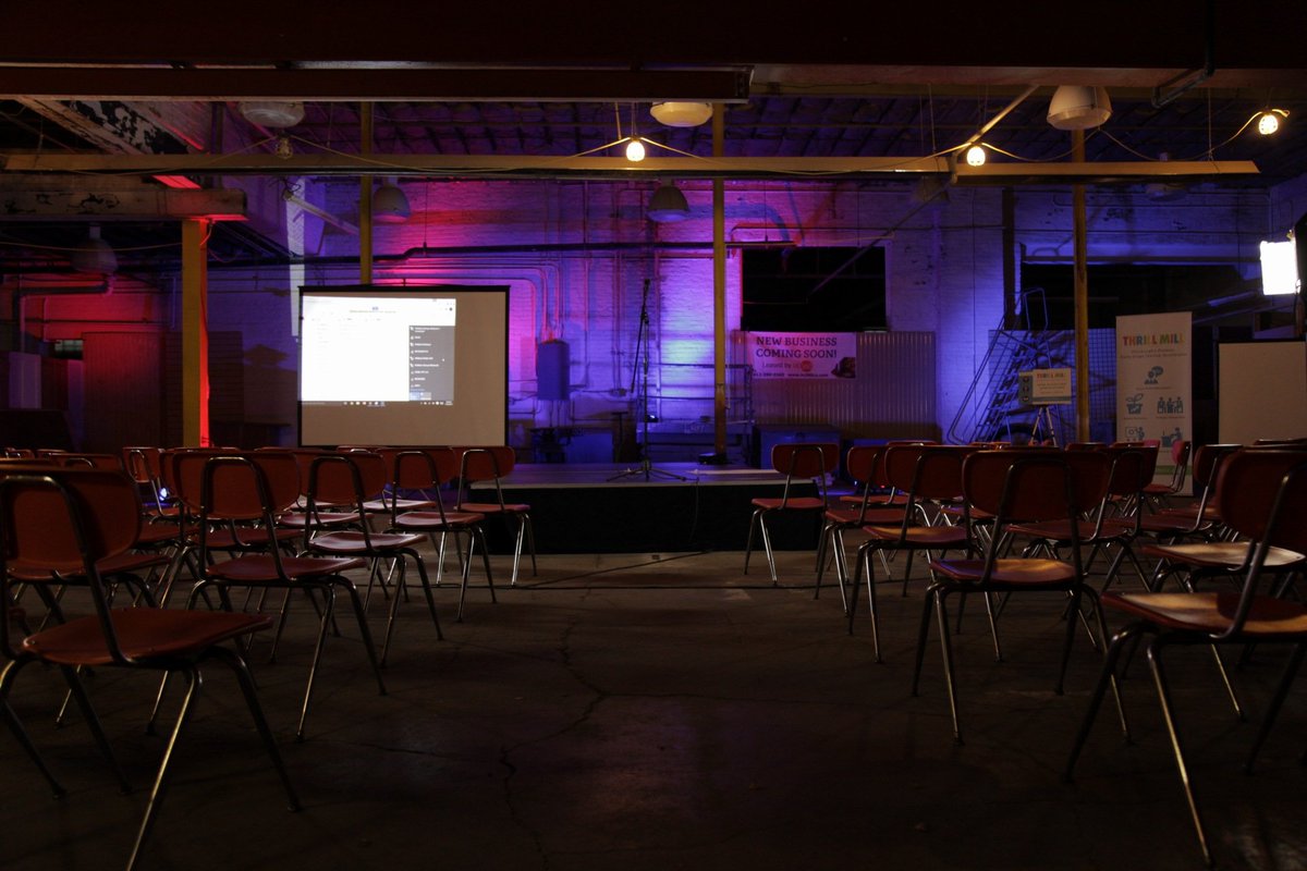 swpgh's tweet photo. Stage is set. Lights are on. #swpgh #GSB2015 https://t.co/aSuW4UeuBv