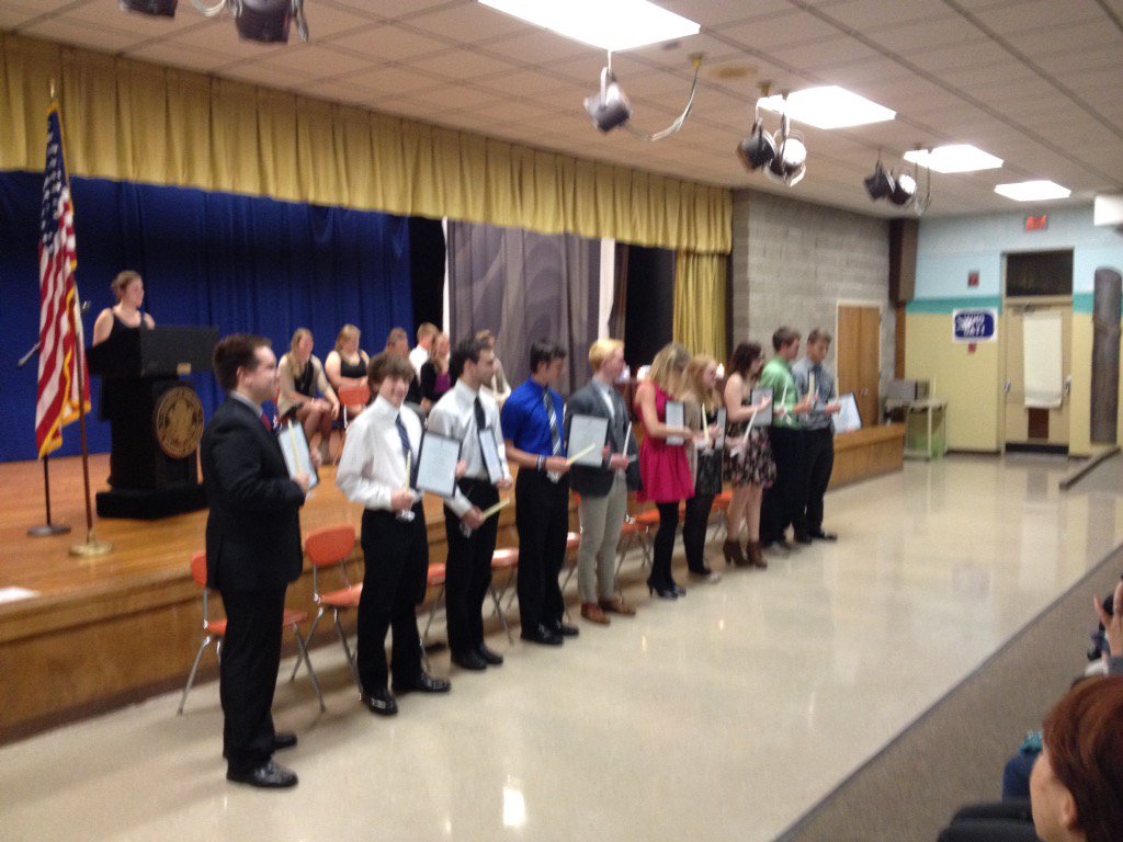 Crockerlloyd's tweet photo. #OOBSchools I attended the OOBHS chapter of National Honor Society Induction Ceremony. Very proud of our students https://t.co/43eMUGDjRR