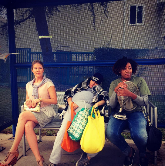 4PlayComedyLA's tweet photo. @4PlayComedyLA is patiently waiting for #FWFLA Thank goodness its almost December  @FunnyWomenFest #BusStopsHere https://t.co/3qHKh5AIiK
