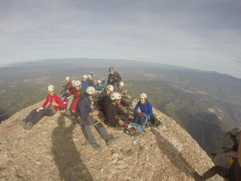 oscarisalvi's tweet photo. #ferratateresina @PNMontserrat @CiclesCIC #cascic #acrusat, dia d'emocions i superació en aquesta històrica ferrata https://t.co/UVBYlPqPOT