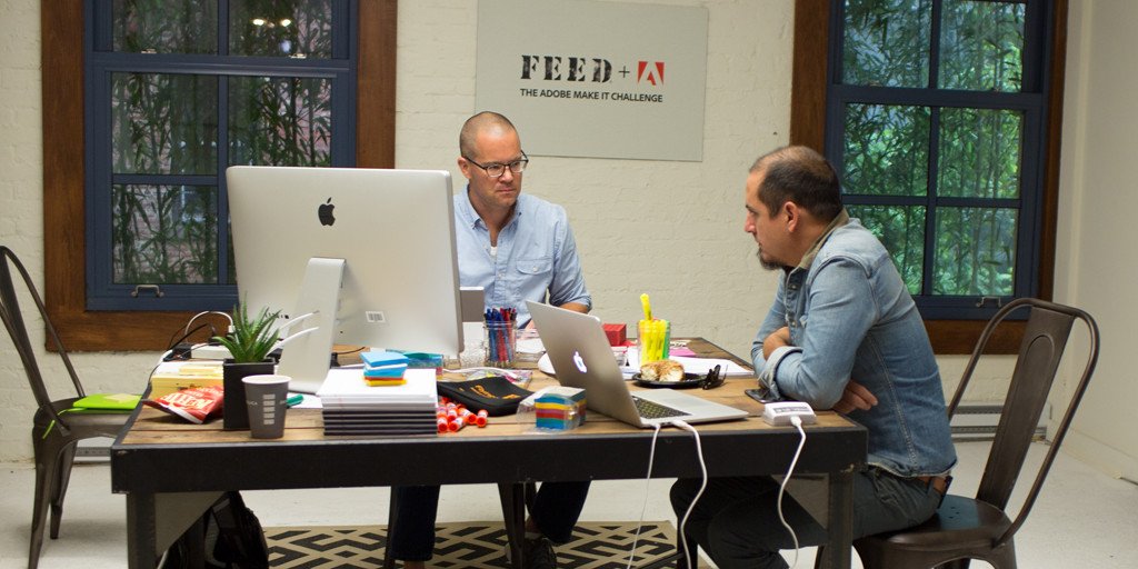 Adobe's tweet photo. #AdobeFEED Challenge winners @silvermule and @mattythinks share on their collaboration: https://t.co/6NTpxpu81u https://t.co/ZoM8SaWdAH