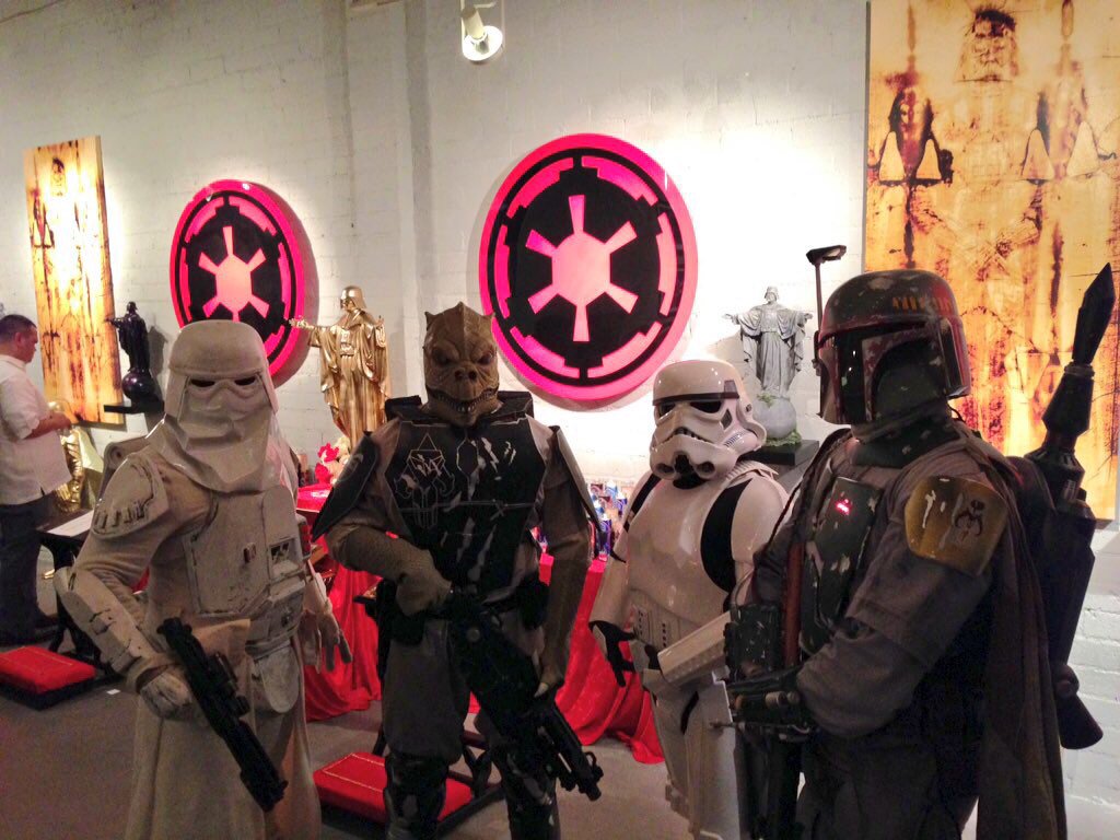 HipHopTrooper's tweet photo. It's about to go down! #StarWars #RougeSquad https://t.co/415j558Rs3