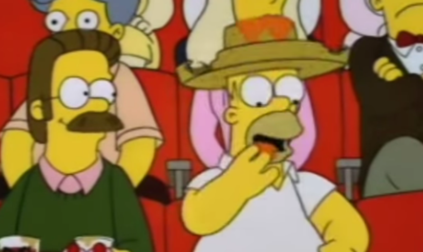 Homer Simpson nacho hat. #FWx 