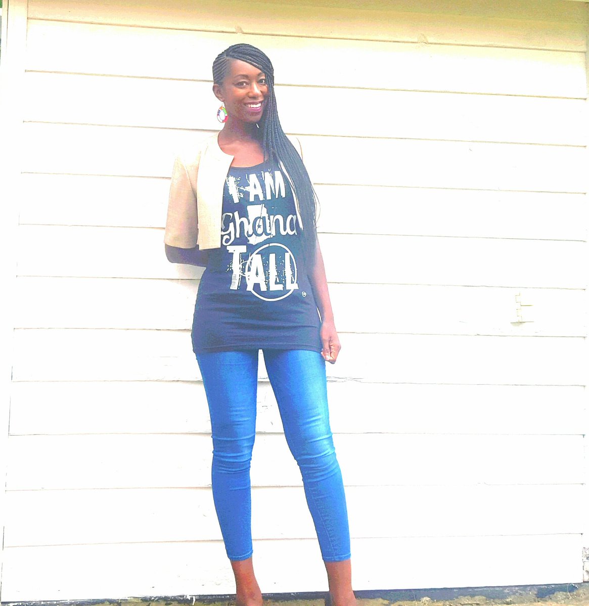 ivyprosper's tweet photo. Wearing my @XLT_Clothing tank #IRepTall series Reppin' #Ghana #Toronto #tall #XLTClothing #XLTCommunity #6Appeal https://t.co/d05PDz7SM9