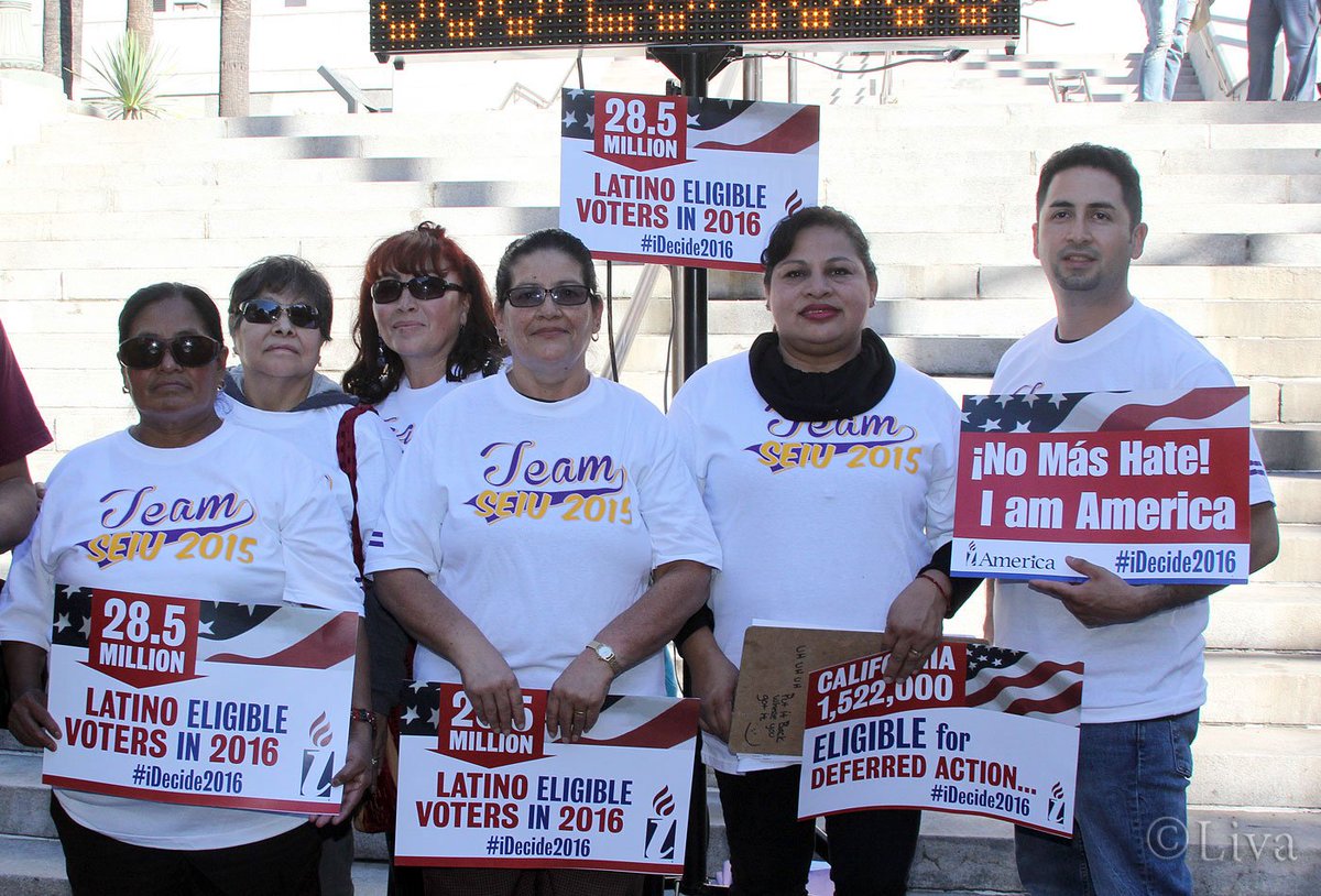iAmericaorg's tweet photo. In California alone there are 1,522,000 eligible for deferred action. Be their voice. Vote. #iDecide2016 https://t.co/l4Oer9hEuz